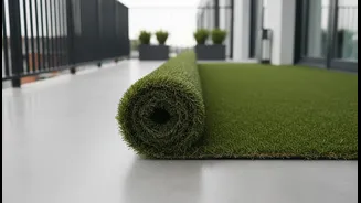 How to use artificial grass rolls for affordable green balcony flooring transformations