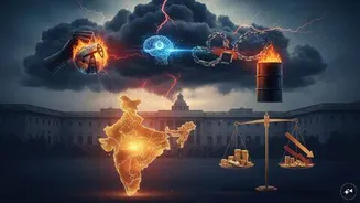 Finance Ministry warns India's economy faces oil, tensions, AI challenges
