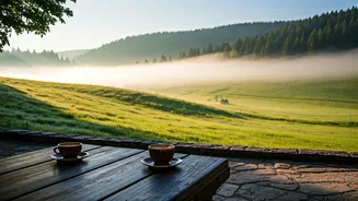 June Getaways Need Clouds, Cafes And Hills