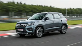 2026 Brezza Facelift: Spotted Testing with Emission Gear, Hinting at Powertrain Upgrades