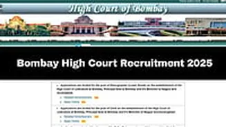 Bombay High Court Recruitment 2025: Registration Process For 2,381 Posts Starts; Check Eligibility Criteria Here