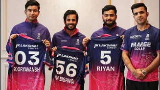 Check out Rajasthan Royals's new threads for IPL 2026 season