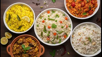 Familiar Ingredients Power Five Distinct Vegetarian Basmati Recipes