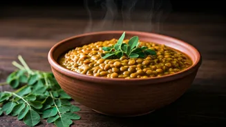 Moringa Infused Lentil Curries Offer High Iron Clean Nutrition