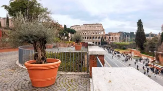 Roma ganha mirante de tirar o fôlego com vista para o Coliseu