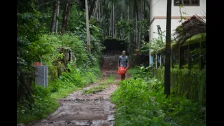 Flash floods and landslides claim five lives in Kerala