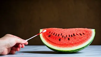 Beware of Fake Fruit! Unmasking Treated Watermelons with the Cotton Trick