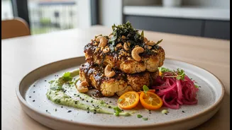 Simple Vegetarian Dinners Improve When One Element Has Real Bite