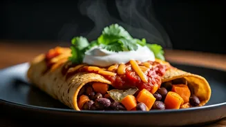 Quick & Easy Sweet Potato Black Bean Enchiladas: A Weeknight Vegetarian Delight