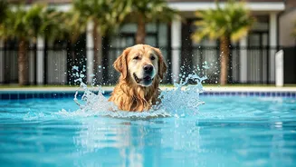 These Ultimate Pet Boarding Spots Propose Incredible Summer Pool Games