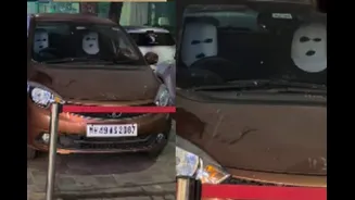 Nagpur Car's ‘Spooky’ Seat Cover Reminds Internet Of Scooby-Doo: ‘Koi Chori Nahi Kar Payega’