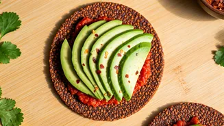 Upgrade Your Midday Munchies With Spiced Avocado Ragi Crackers