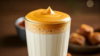 Liquid Jaggery Cold Milk Foam Rules Our Breakfast Feeds