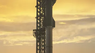 SpaceX Starship: Marks A Major Step Beyond Starship's Earlier Suborbital Tests, With During A Milestone Flight From Texas
