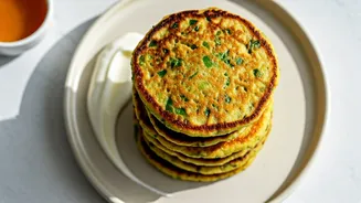 Nourishing Semolina Veggie Pancakes: A Wholesome Start to Your Day
