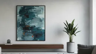 Measure the Wall before Buying Oversized Statement Artwork