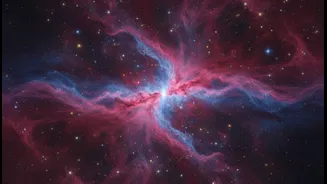 Crimson Nebula Makes Astronomy Easier To Explore