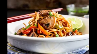 Step-By-Step Guide To Making Restaurant-Style Mushroom Noodles For A Lazy Weekend Evening