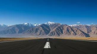 Leh Airport's Location Makes It A Natural Gateway To Ladakh's Mountains