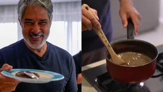 Brigadeiro do William Bonner: receita leva ingrediente inesperado e promete ser'o melhor do mundo'