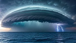 IMD Tracks Powerful Rain Trough Moving Across Western Coast