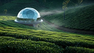 Munnar Misty Tea Garden Eco Domes Top Romantic Wishlists