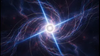 NASA's Lighthouse Pulsar Map directly maps magnetic fields around an extreme pulsar