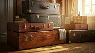 Vintage Trunks: Infuse Your Home with Timeless Charm & Practicality