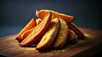Crispy Sweet Potato Wedges Get A Nutritional Yeast Upgrade