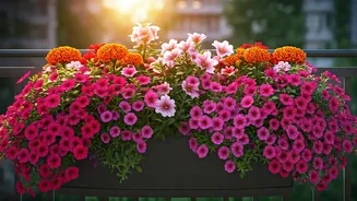 Annual Blooms Are Built For Quick Balcony Joy