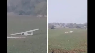 IAF Trainee Aircraft Crashes In Prayagraj; Both Crew Members Safe