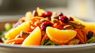Aruna Vijay's Zesty Summer Salad: A Burst of Orange & Carrot Delight