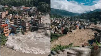 160+ killed after floodwaters wipe out villages on Nepal-China border