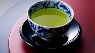 Matcha replaces coffee for office focus