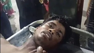 Crude bomb hurled during polling in Bengal's Murshidabad; several injured