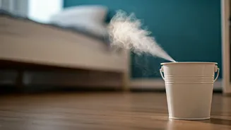 Sweet Dreams: The Simple Trick of a Water Bucket for Kids Sleeping with AC