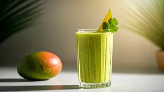 Move Over Aam Panna Try Coriander Raw Mango Summer Blends