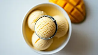 Skip The Store, Try This Viral 3-Ingredient Mango Ice Cream