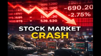 Sensex Plunges 1,700 Points; Rs 12 Lakh Crore In Investor Wealth Wiped Out: Why Is Market Falling Today?