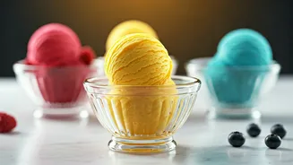 Fruit Sorbets Are The Pretty Dessert Plate Winner
