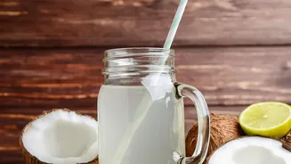 Salt Infused Coconut Water Pre Workout Hydration Prevents Muscle Cramps In Summer