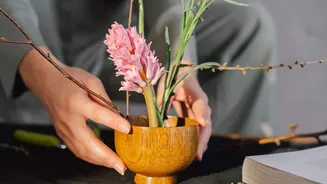 Ikebana: The Japanese art of arranging flowers with meaning