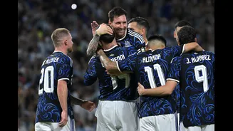 Argentina divulga pré-lista para Copa de 2026 com dupla do Palmeiras