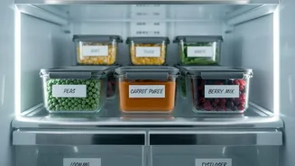 A Clear Plan For Freezer Labels Connects Dish Name And Date And Portion Size