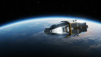 Fuel-Free Satellites: Air-Breathing Electric Propulsion Solves Drag In Low-Earth Orbit