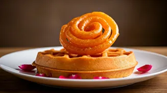 Jalebi Waffles Are Officially The New Brunch Star