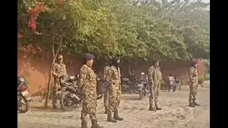 Security Heightened Outside Bangladesh High Commission In New Delhi Ahead Of VHP Protest