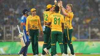 T20 WC: SA meet WI in Ahmedabad; India await result