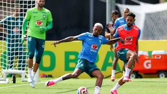 Wesley celebra ambiente na Seleção e destaca troca entre jovens e veteranos
