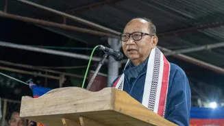 Yumnam Khemchand Singh takes oath as new Manipur CM